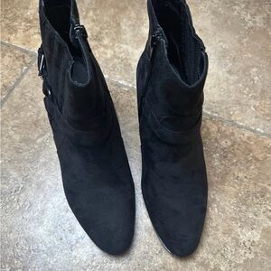 New Directions Black Ankle Booties